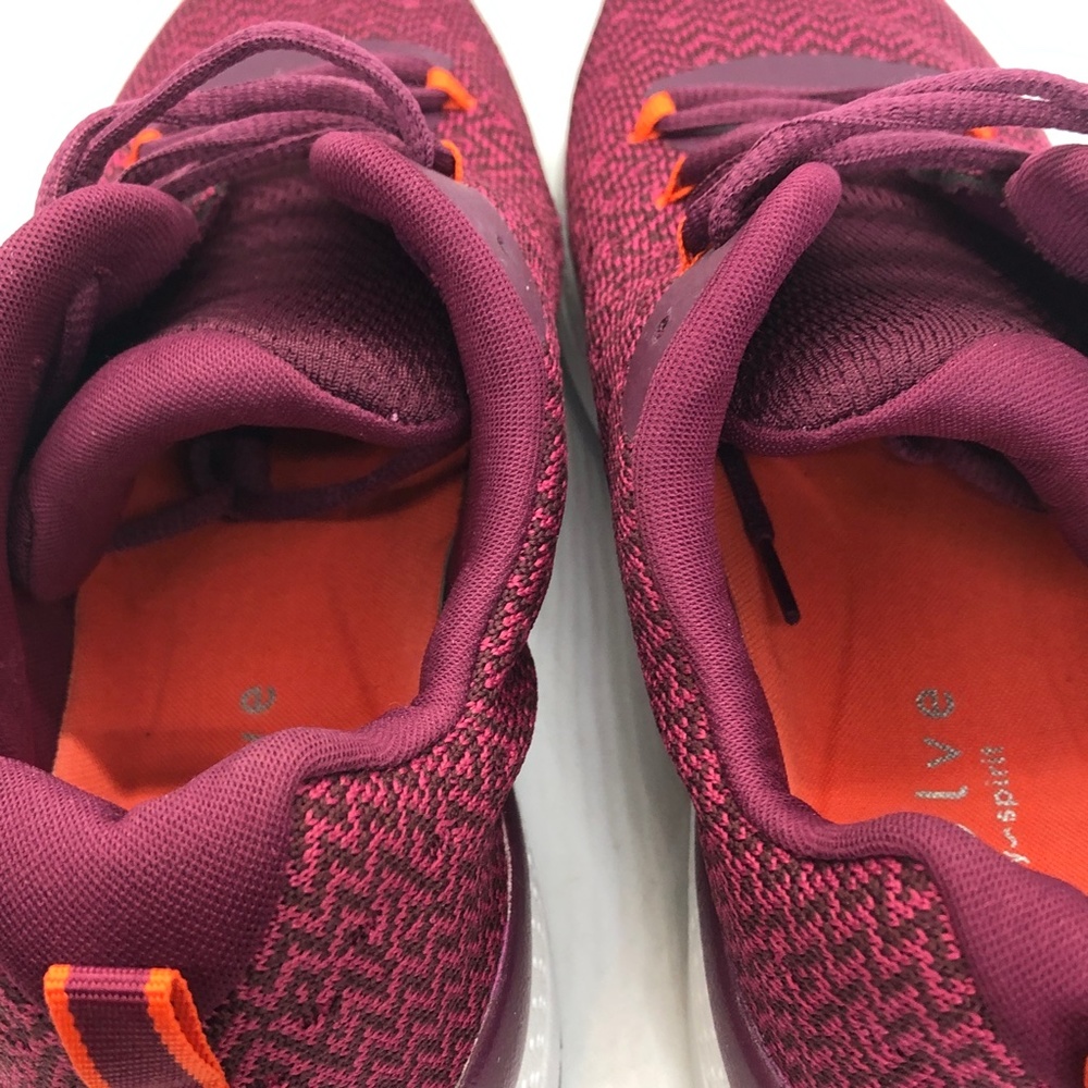 Women’s Sz 8.5W Evolve Easy-Spirit EVTR0T9 Burgundy Fly Knit Print Sneakers - Picture 14 of 16